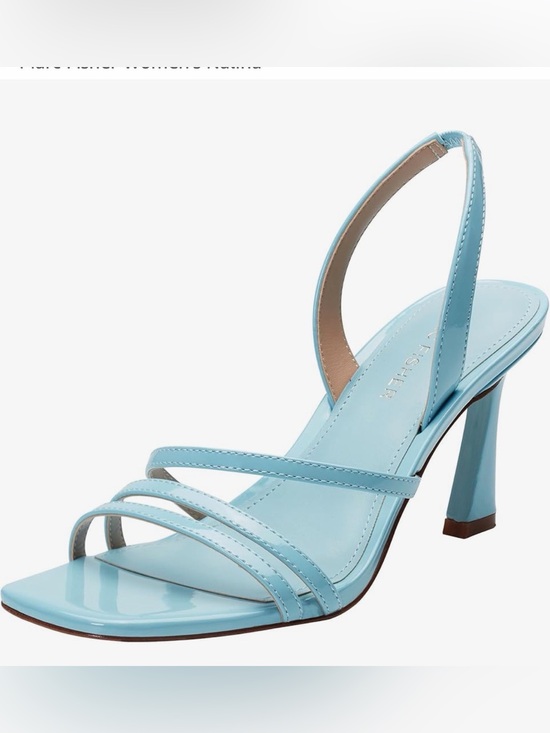 Marc Fisher Shoes - Marc Fisher Light Blue Patent Strappy Sling/Marc Fisher Women's Nalina /Size 7